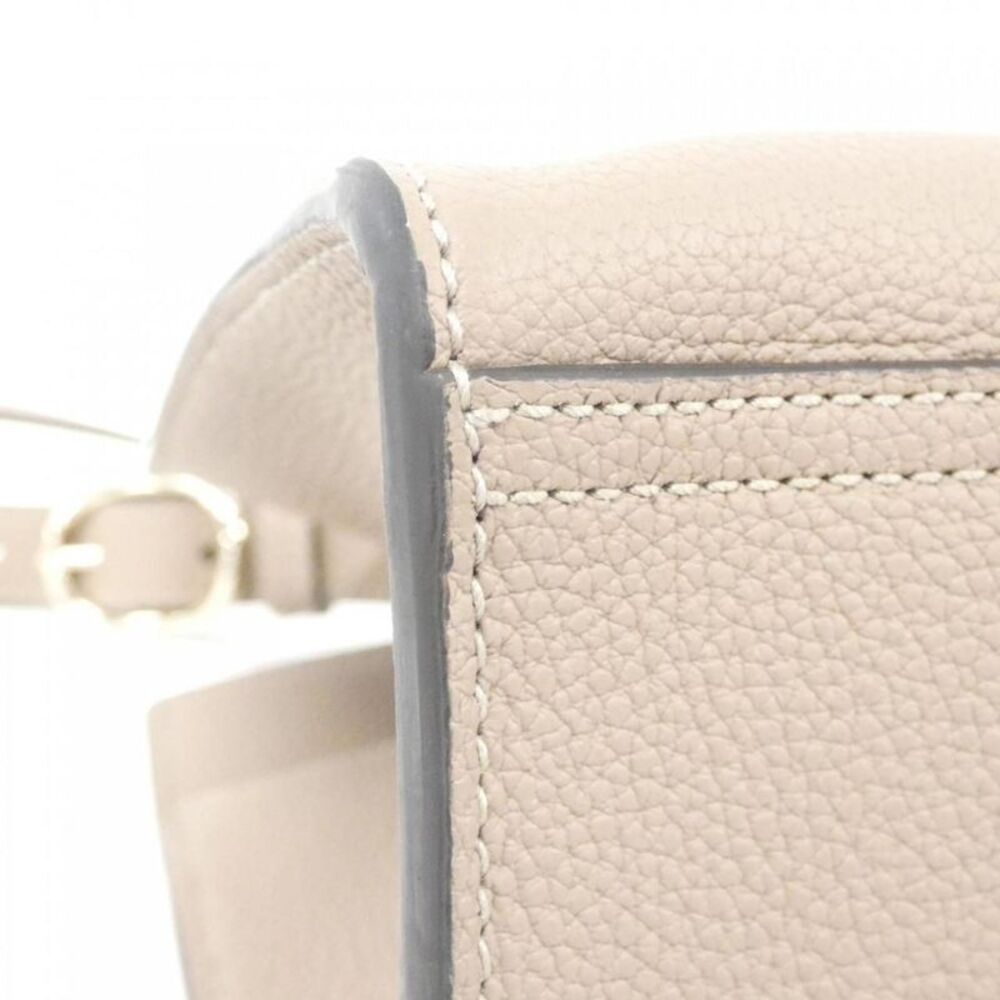 Gucci Beige Leather Handbag (Pre-Owned) - Picture 4 of 6